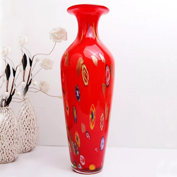 琉璃哥纯手工热塑琉璃《花瓶090》 家居饰品 装饰摆件精美 礼品