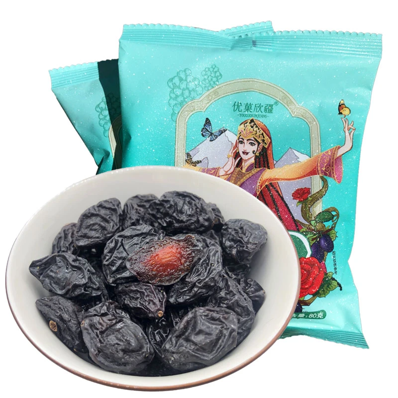 【沙漠玉珠】新疆西梅干原果晾晒非蜜饯80克*25袋