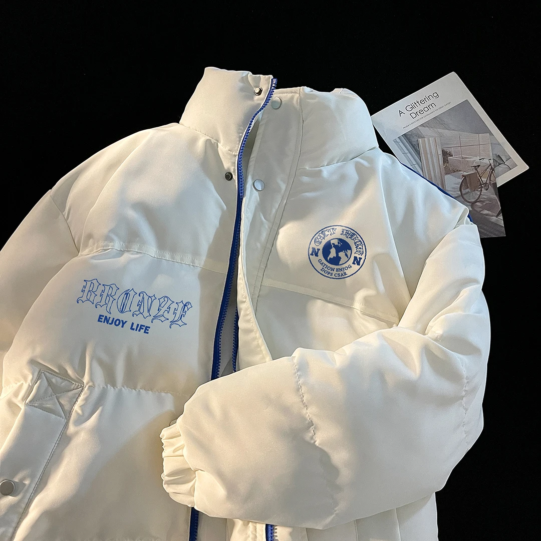 东方骆驼棉衣男秋冬季加厚棉袄外套韩版潮流宽松保暖潮牌面包棉服