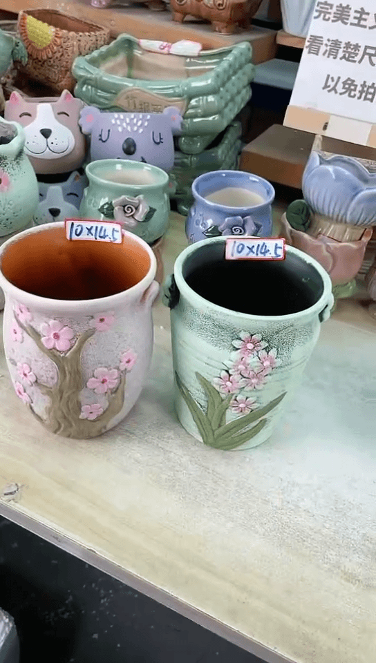 【闪购商品】陶瓷15cm以下@@A7-59D月桃老庄2件套