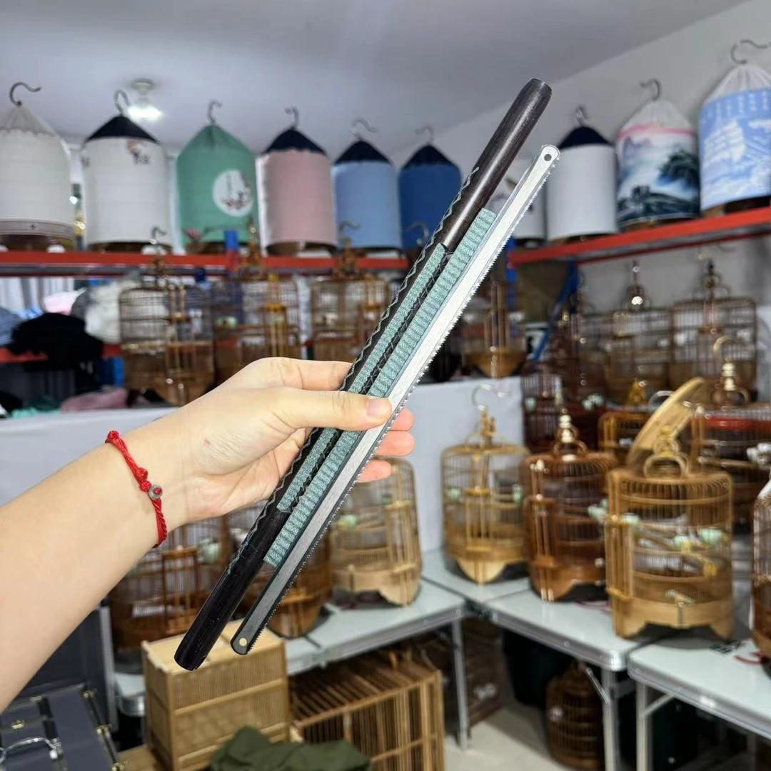 鸣中雀【新款128弹簧黑檀木大三角】磨嘴磨爪一次到位广笼站杠砂棍