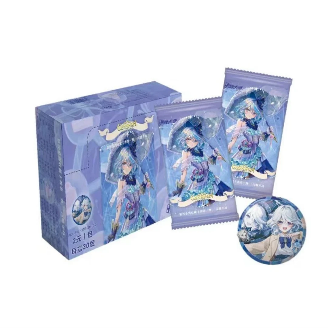 【国产二创】卡牌大师原神系列第一弹闪耀开场收藏卡牌盲盒【代拆】