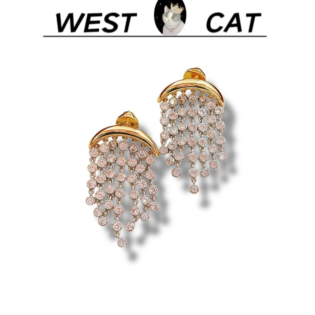 外货高品高奢耳钉T-6311