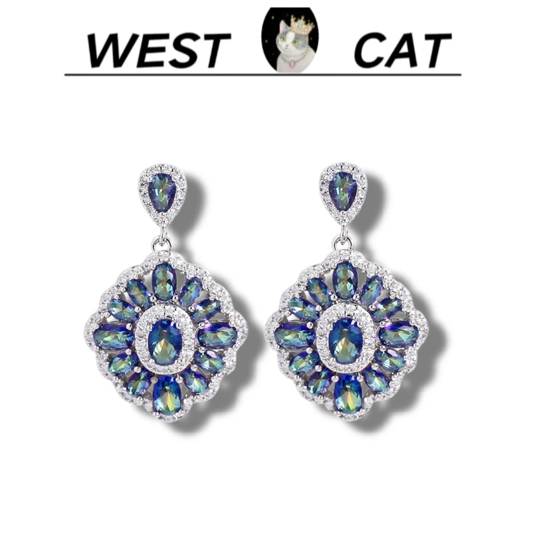 外货高品轻奢耳钉D-6489