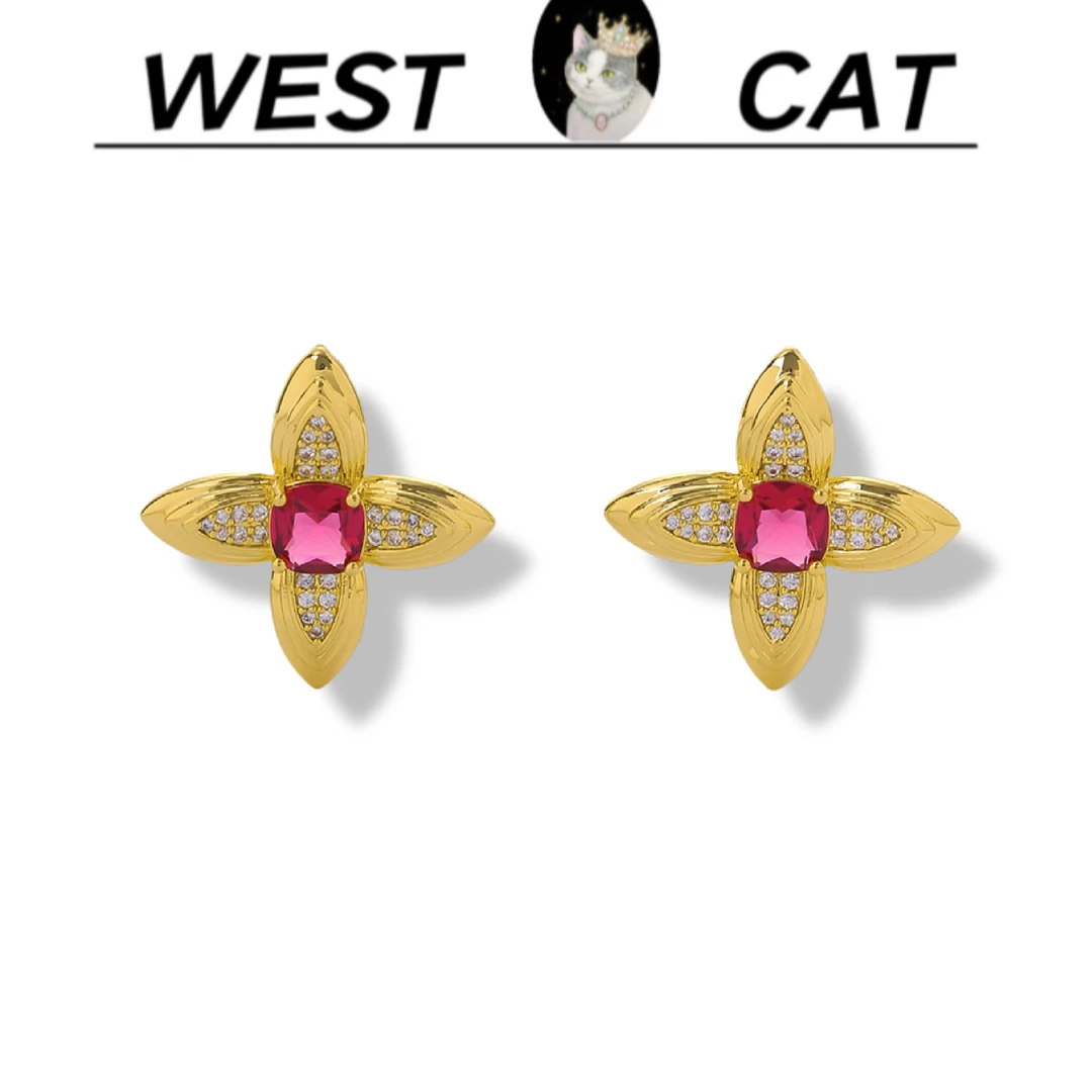 外货高品高奢耳钉U-1213