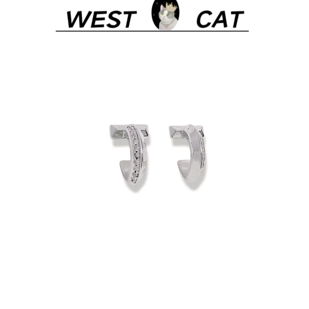 外货高品轻奢耳钉J-2274