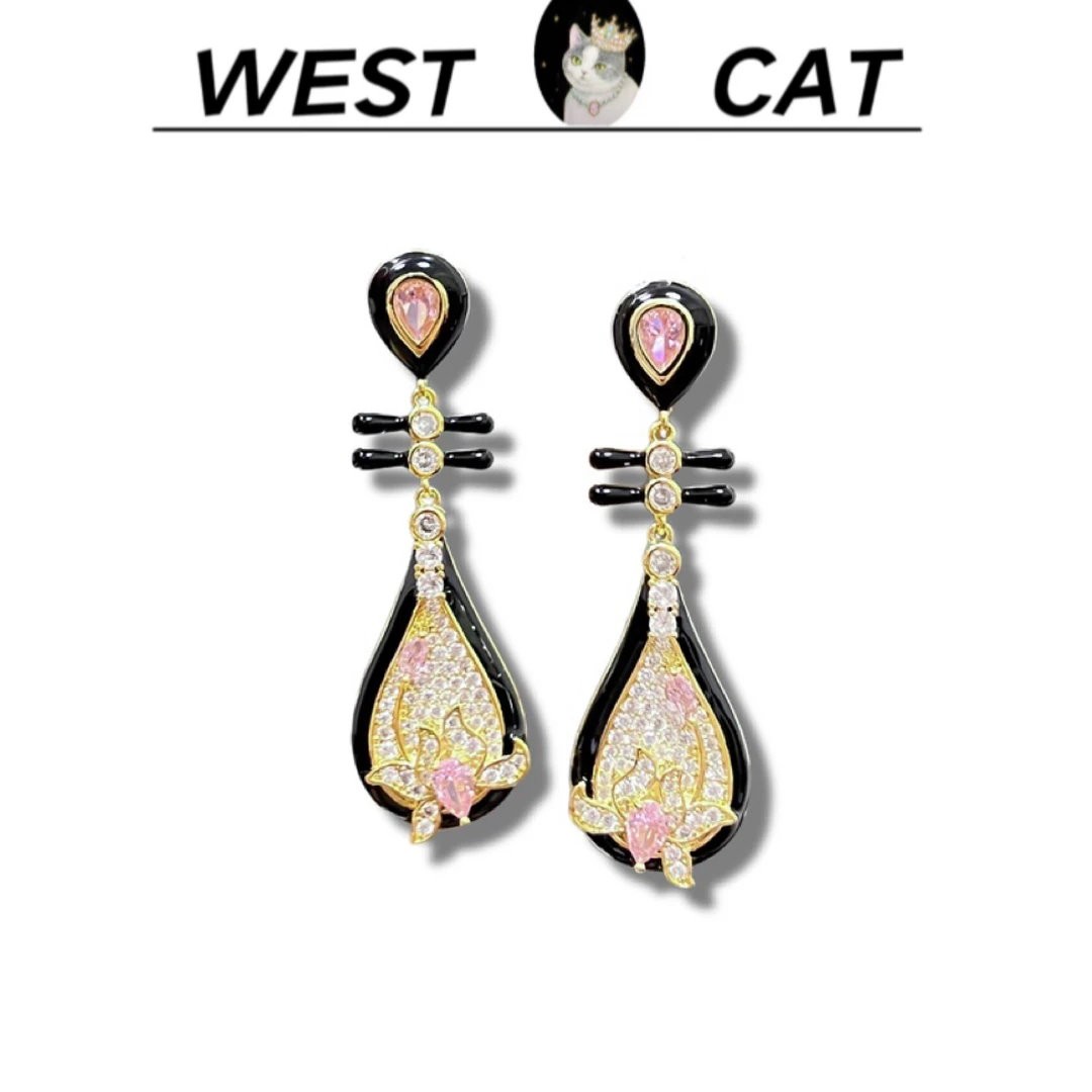 外货高品高奢耳钉R-5610