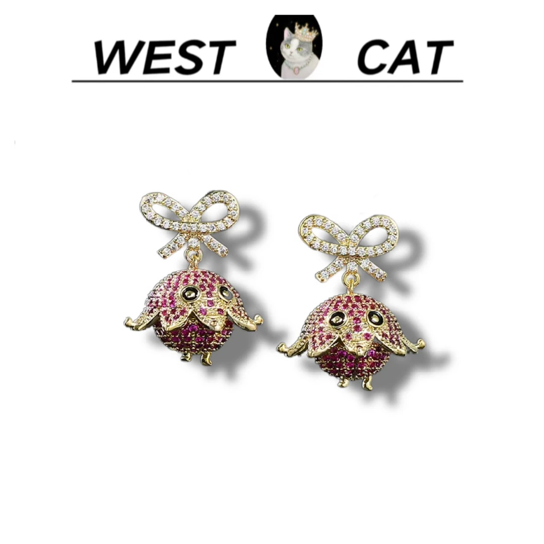 外货高品轻奢耳钉M-3598