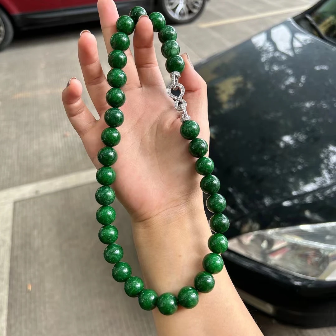 干青色A27高端品质定制设计百搭新中式项链