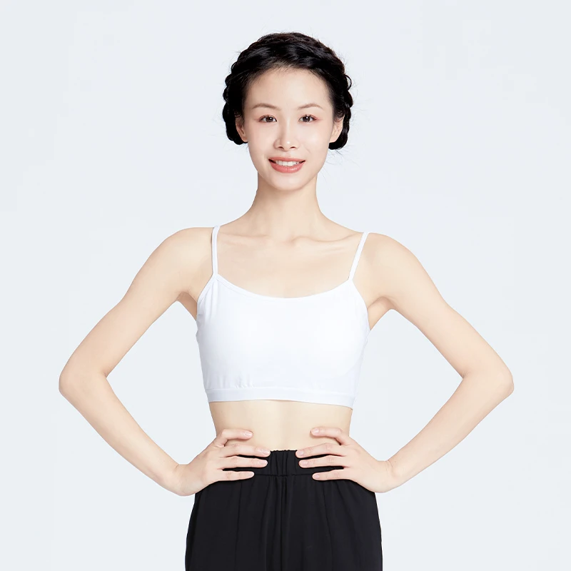 现代舞服装女打底衣夏季吊带内搭练功服上衣内衣小背心舞蹈服抹胸