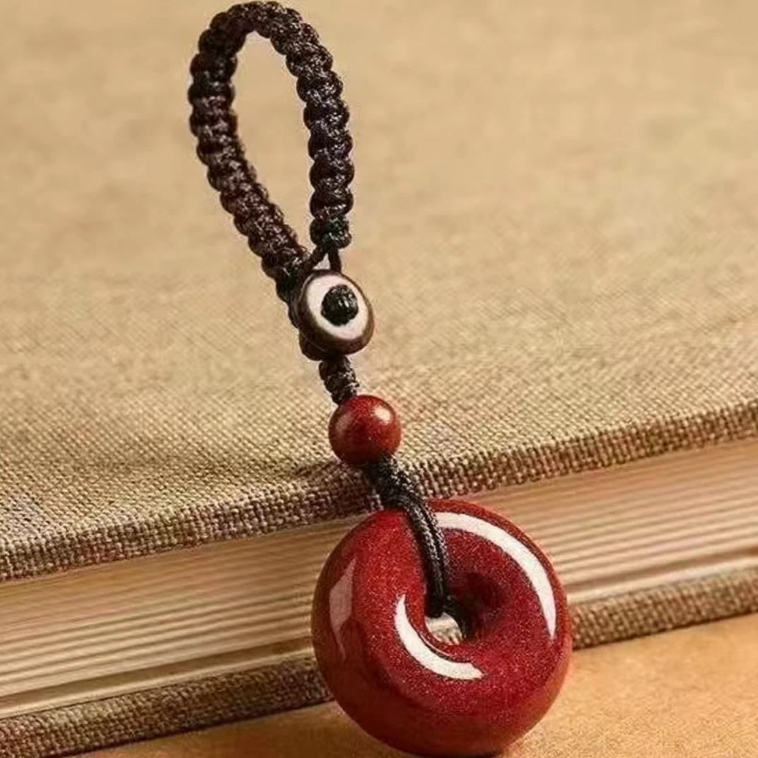 含辰砂工艺品紫金沙钥匙扣车钥匙挂包包一物多用