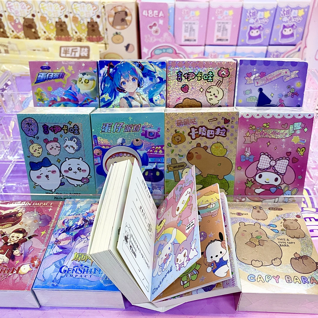 综合口袋卡片本各种文具文创以直播间展示为主