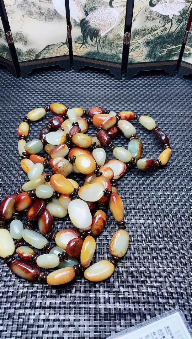 【闪购商品】和田玉手串未镶嵌新疆和田玉手串拍一发一