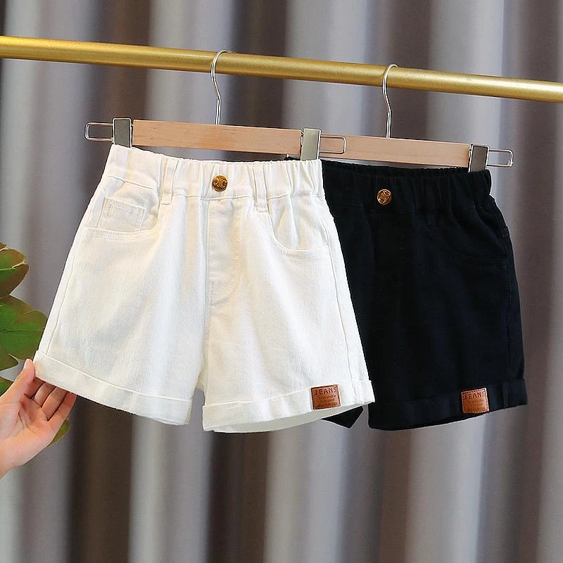 男童女童童装夏季薄款短裤儿童外穿新款洋气大童中大童女孩裤子潮