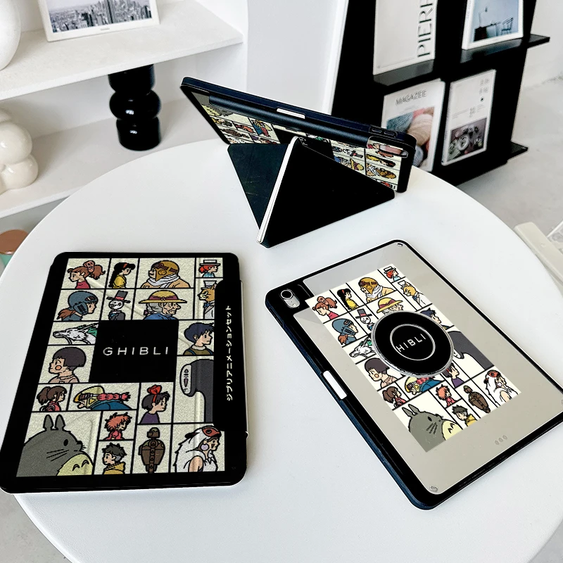 【磁吸分离y折x动画】ipadair6保护套pro11寸华为11.5s平板壳10代