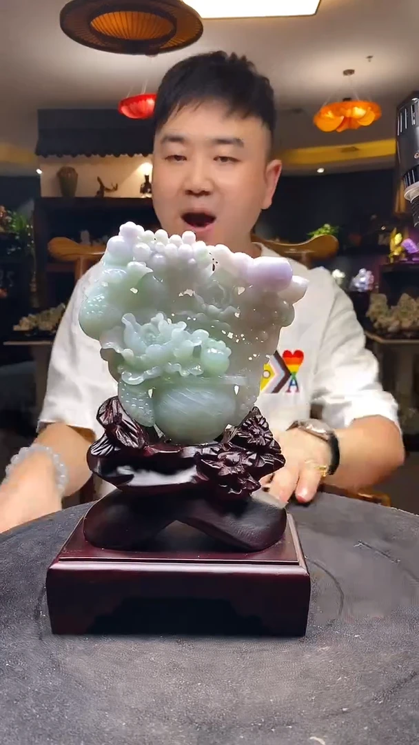 【闪购商品】定制翡翠未镶嵌03/1015/W/花