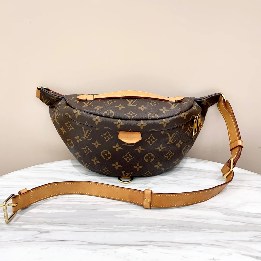 95新 LouisVuitton/路易威登 老花Bum Bag胸包97 新约31*18