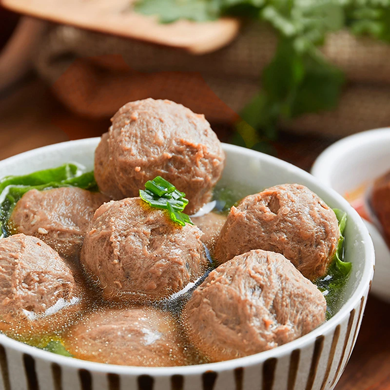 【潮汕风味】手打牛肉丸火锅食材250g/包