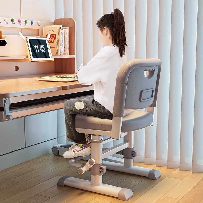 学习椅儿童可调节久坐写字椅子小学生家用升降座椅学习椅书桌椅子
