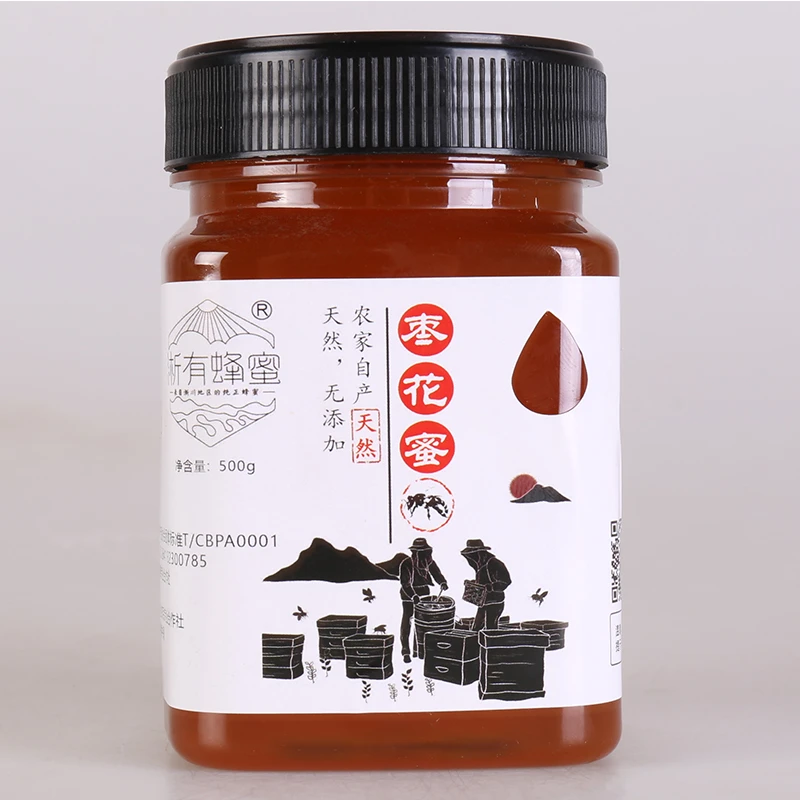 蜂农直采现装新鲜伏牛山深山枣花蜜500克