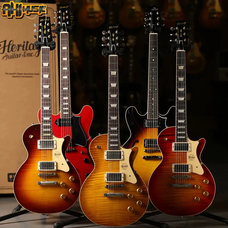 美产Heritage Custom Shop H150/535 Les Paul高端精品手工电吉他