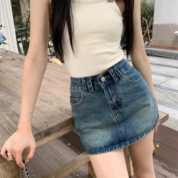 【051-100】牛仔短裙短裤 直Bo专属  对应编码对应衣服 下播勿拍