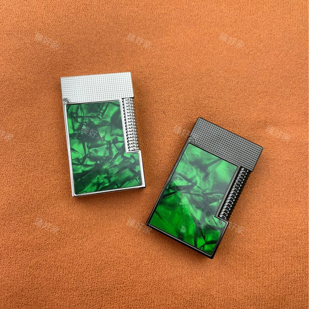 绿水鬼充气钢音黄铜生日礼物创意打火机防风侧滑创意轻奢正品朗声