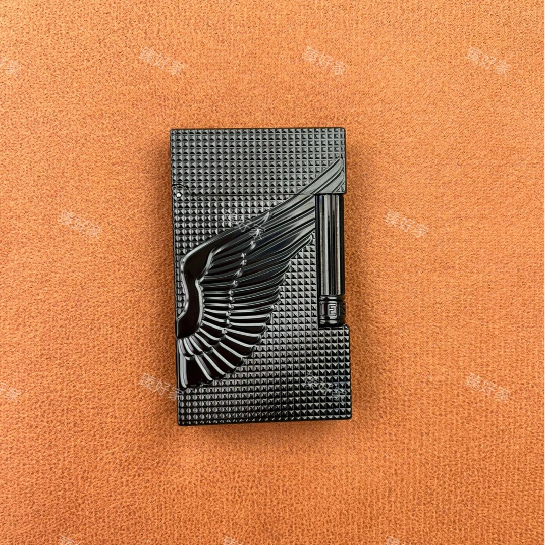 克雷斯天使之翼钢琴音纯铜防风朗声充气打火机创意七夕礼物送男友