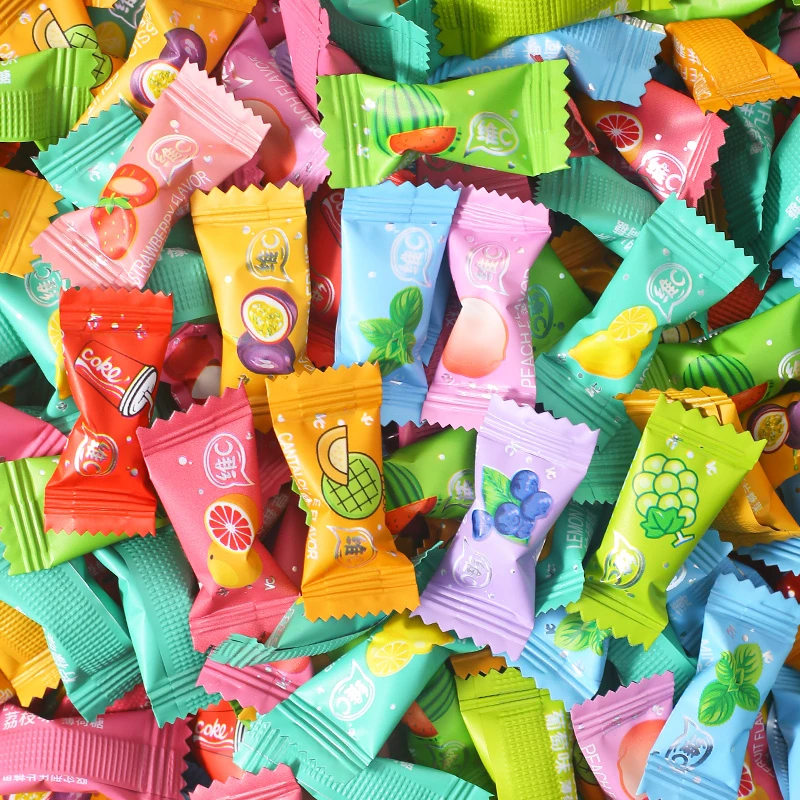 【4.99/190颗】无糖薄荷糖混合口味接吻酸甜清凉清新口气网红零食