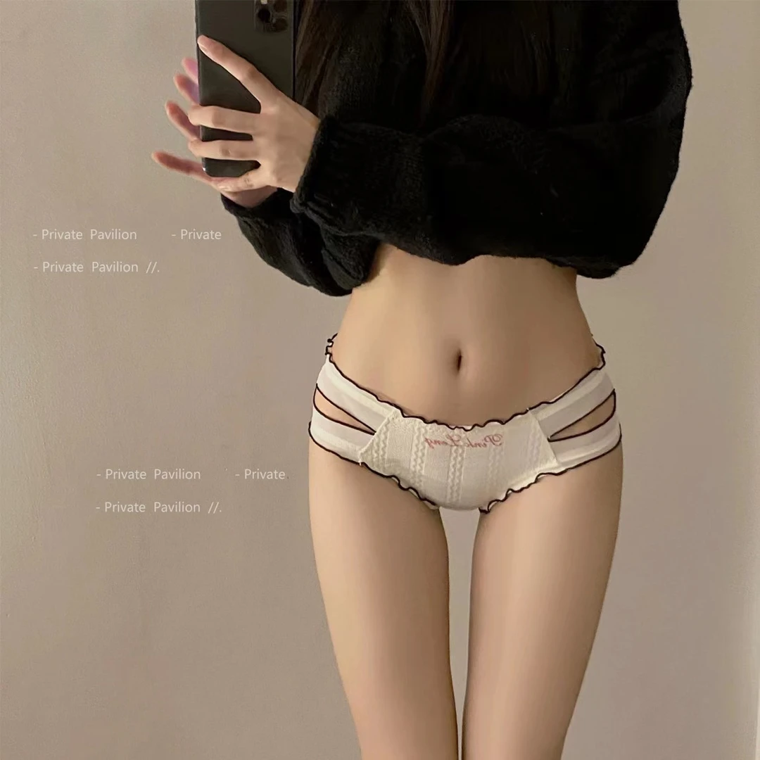 内裤女生纯棉抗菌性感蕾丝2024新款爆款时尚低腰无痕舒适少女三角