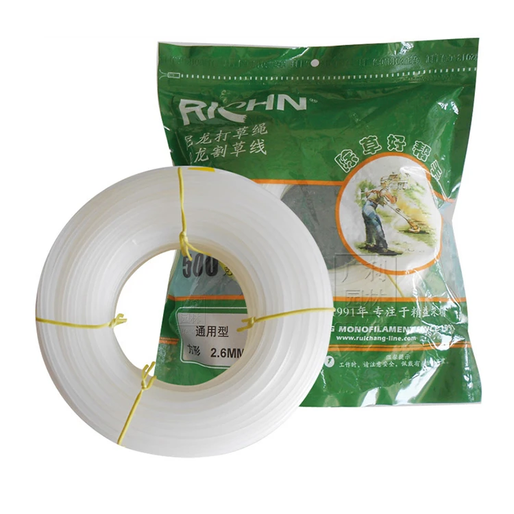 割草机打草绳草坪修剪除草机绳果园打草钢丝锯齿绳好帮手尼龙通用
