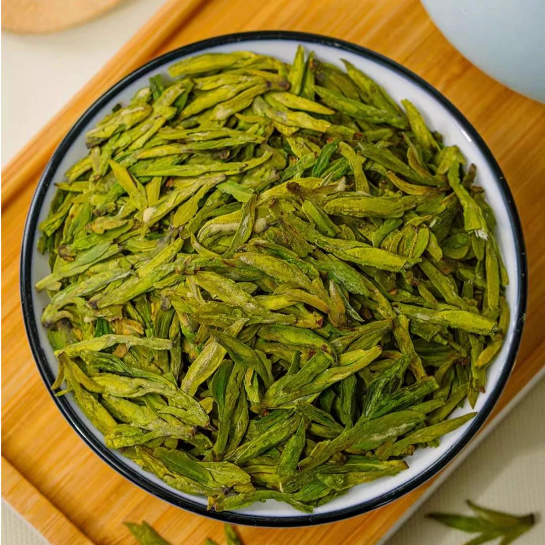 送礼茶叶礼盒装豆香型龙井绿茶高级高档送礼品过节送长辈送领导