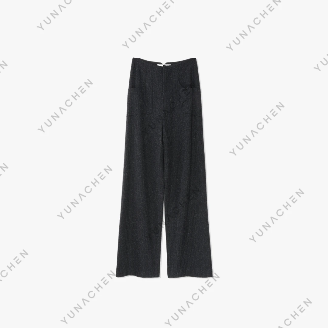 YUNACHEN现货【姜叙】K29秋冬百搭简约宽松休闲长裤07-999-W23QK69A