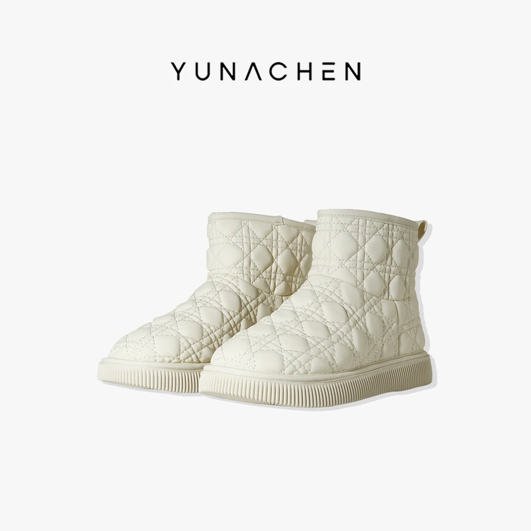 YUNACHEN【尚遇】 2023新款时尚舒适休闲加绒秋冬雪地靴65-132E5908