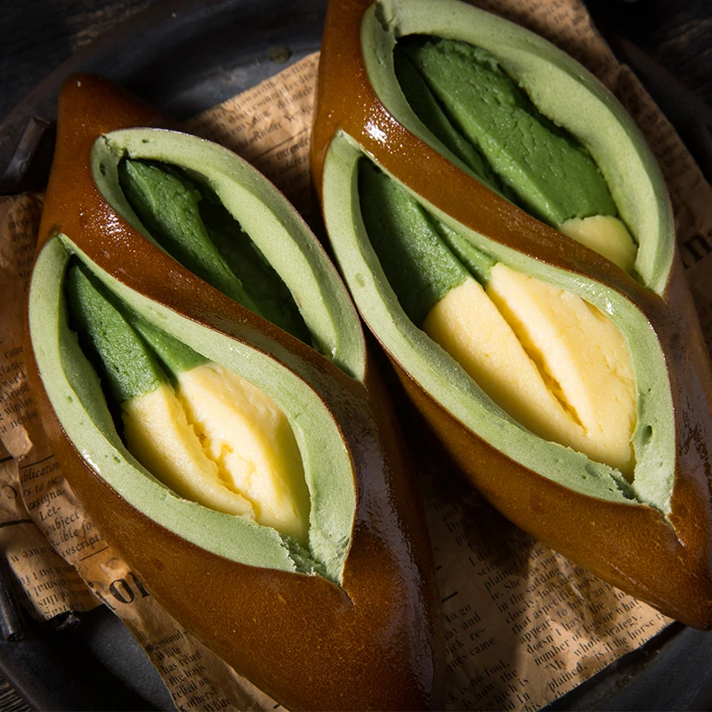 米叔手作欧式碱水面包开心果仁巧克力乳酪健康早餐零食健身代餐