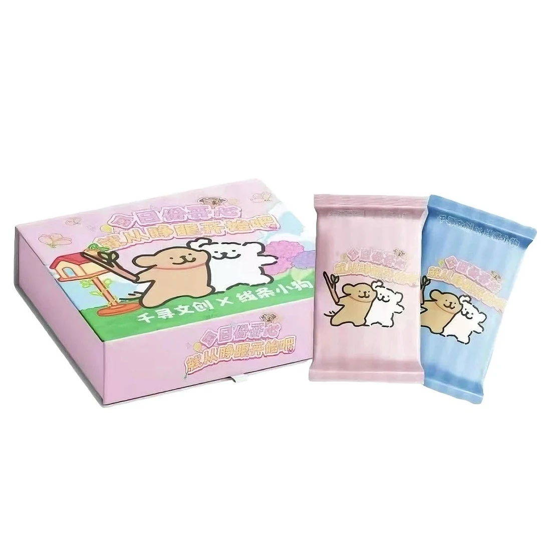 菜菜【宠粉】千寻文创x线条小狗国版二创收藏卡牌盲盒收藏代拆