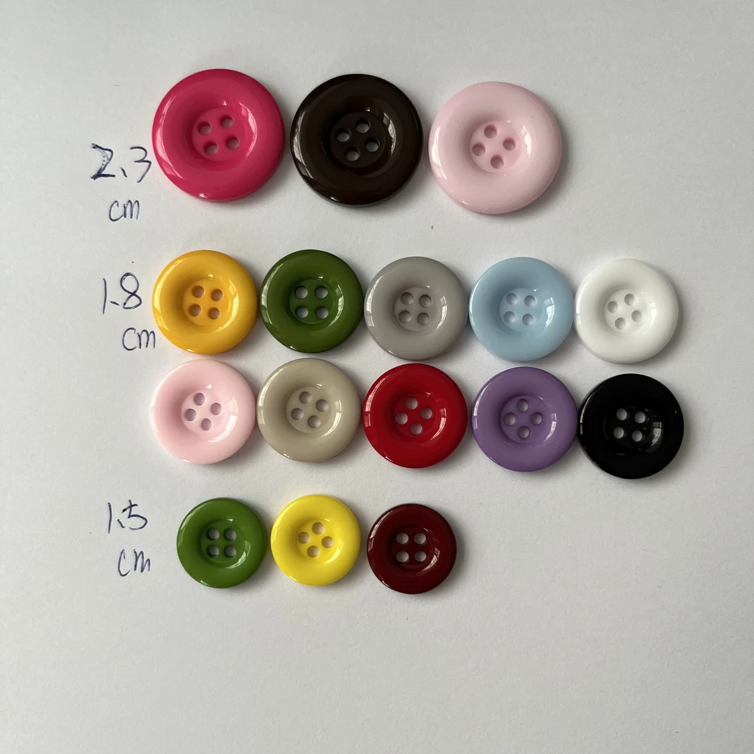 黑色大衣纽扣上衣女风衣装饰扣子西装男外套儿童衣服高档圆形钮扣