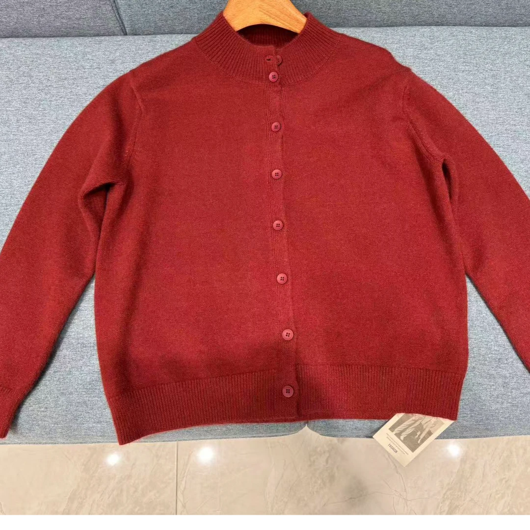 高领百搭开衫1275