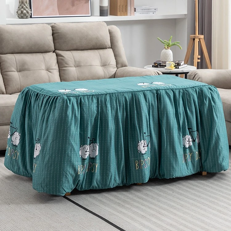 冬季加厚烤火罩烤火被电烤火卓罩电烤火桌被可拆卸拆洗脱胆可定制