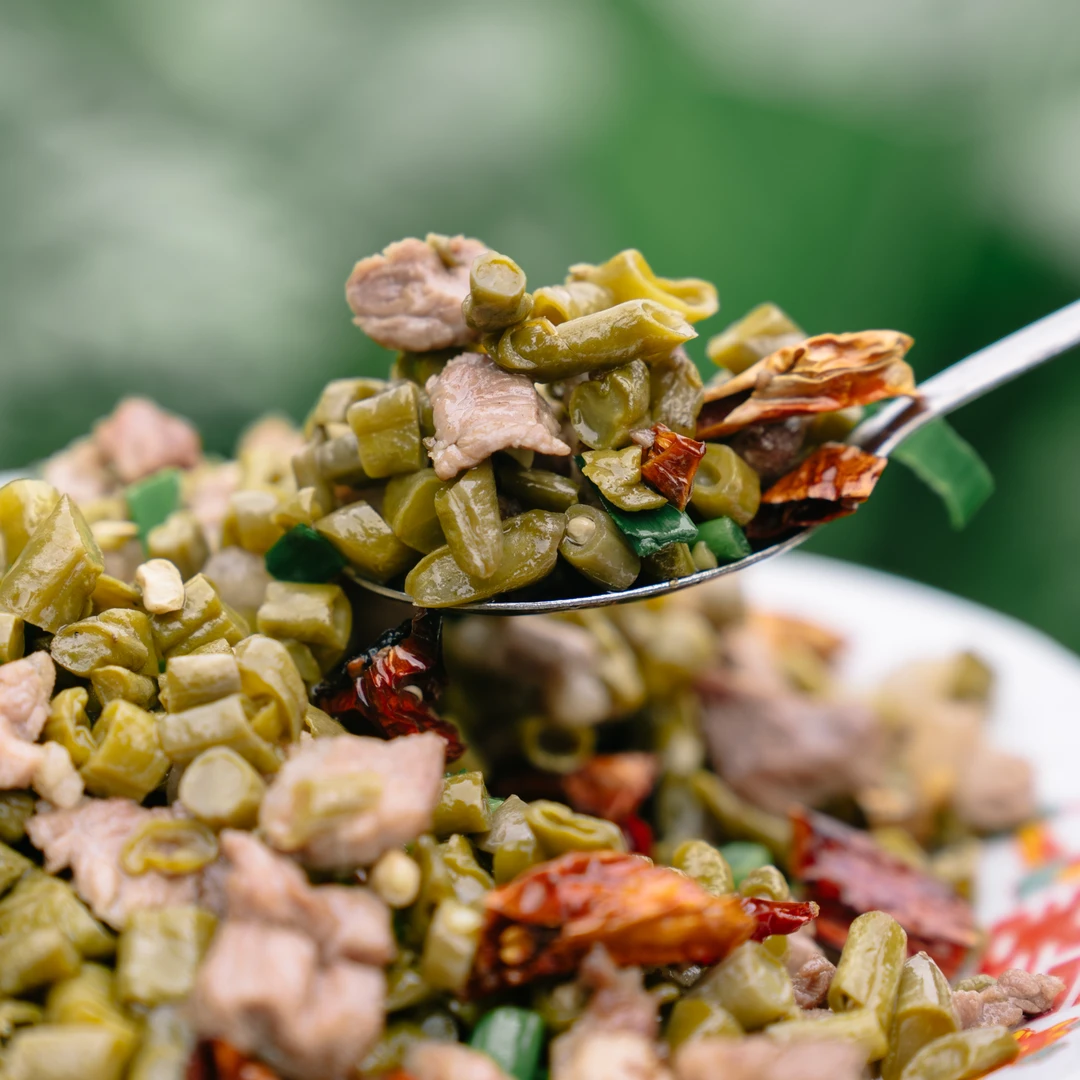 贵州农家土特产酸豇豆条状清脆过瘾爽口开200g*3袋