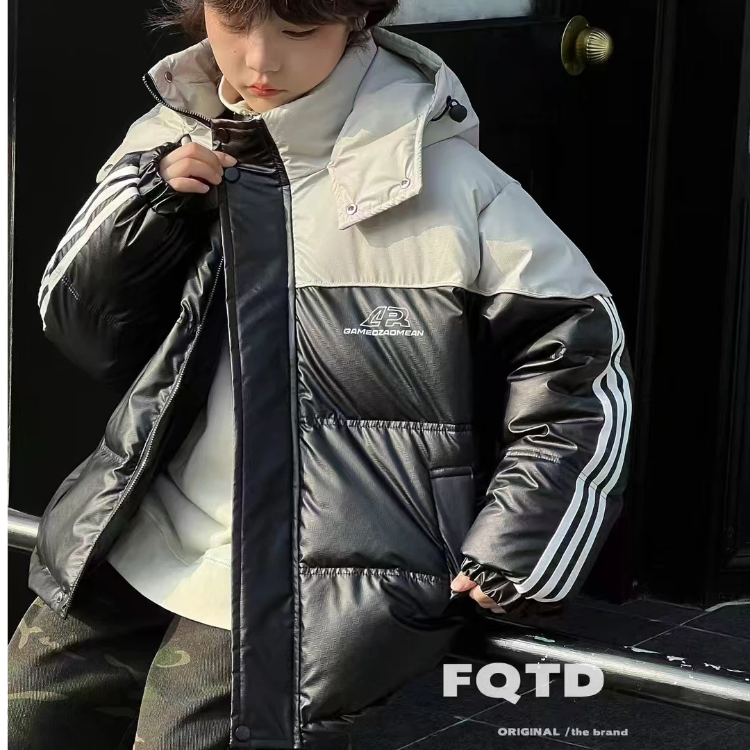 男童棉服时尚好看高级24年新年战袍