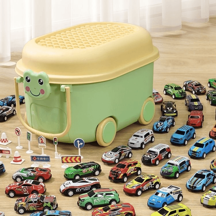 卡通萌趣小车车收纳箱