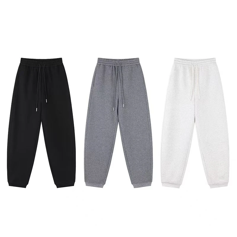 G7V7女款2024深冬保命万能百搭休闲宽松舒适抽绳加绒卫裤