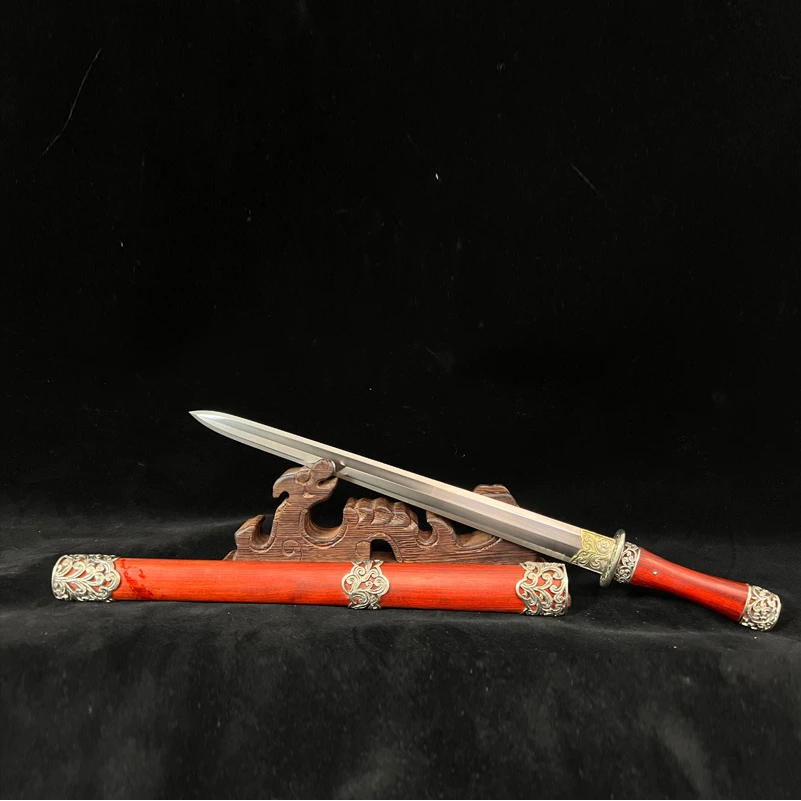 【墨隐星落】沈广隆 短款莫晖血檀  沈广隆宝剑 传统宝剑 未开刃