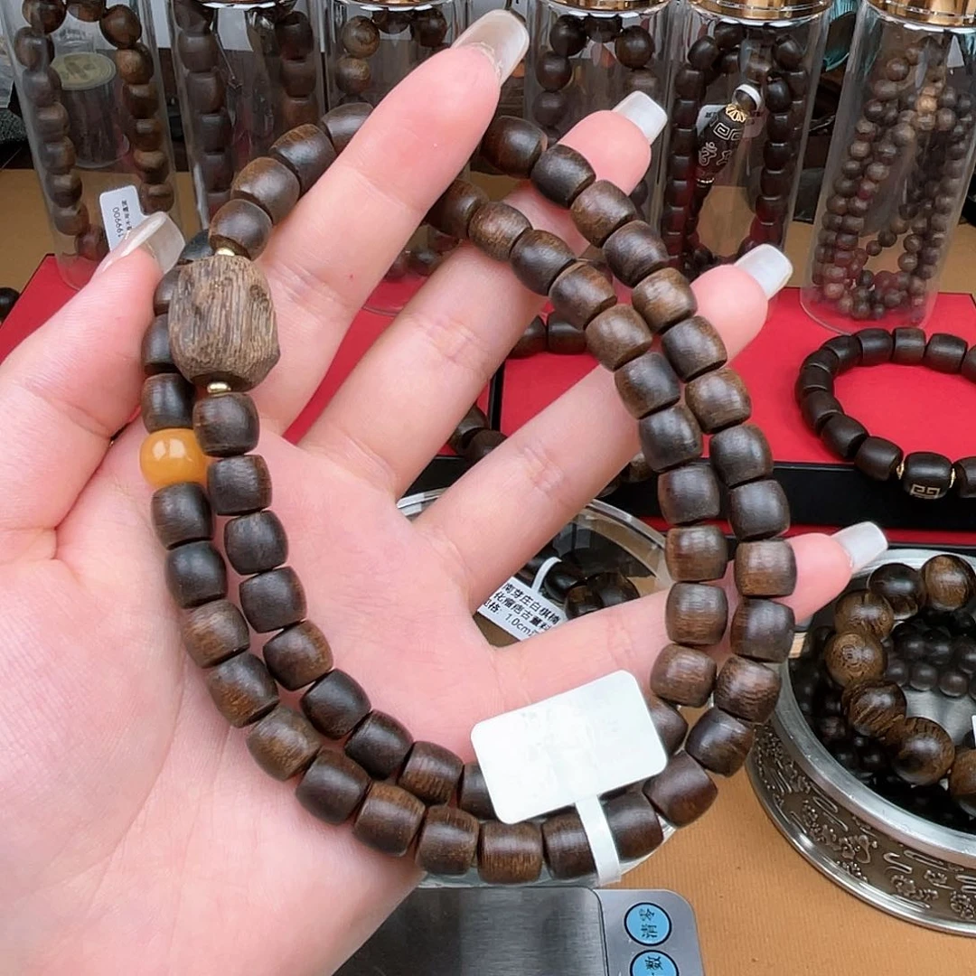 【闪购商品】沉香手串越南富森红土