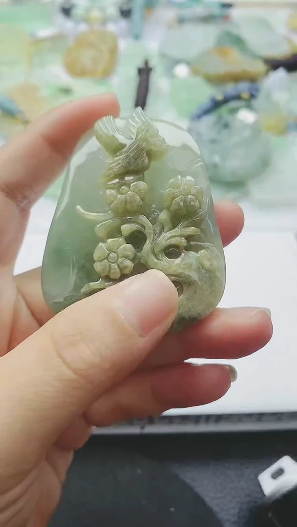 【闪购商品】翡翠吊坠(不含链)未镶嵌1