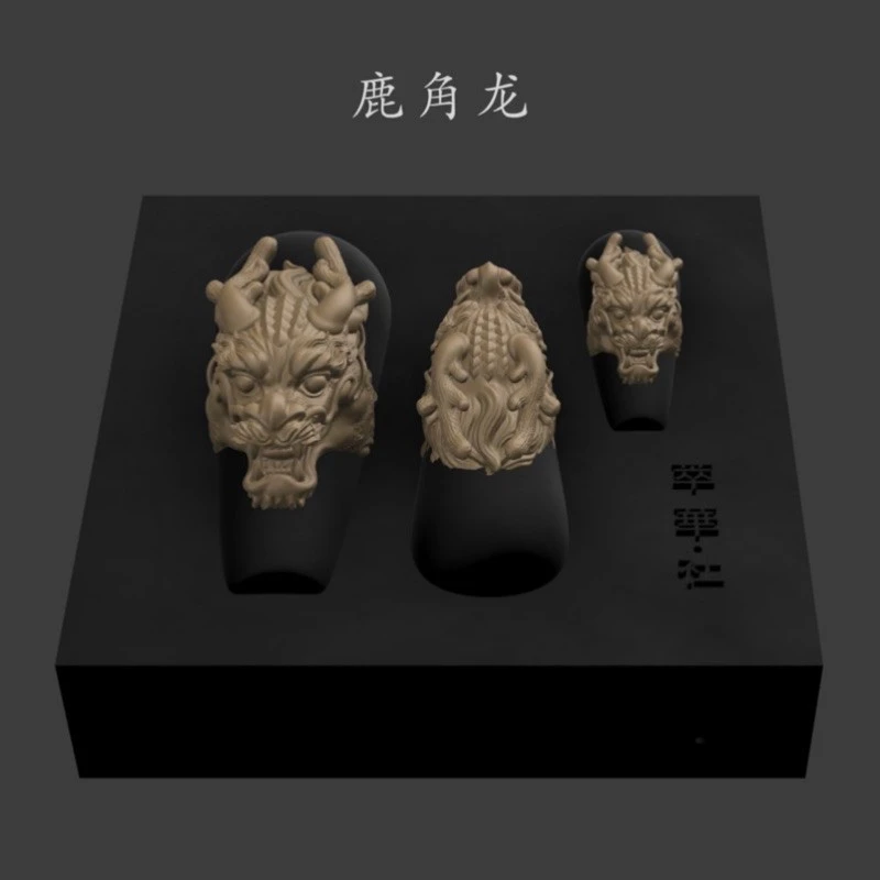 鹿角龙头硅胶模具