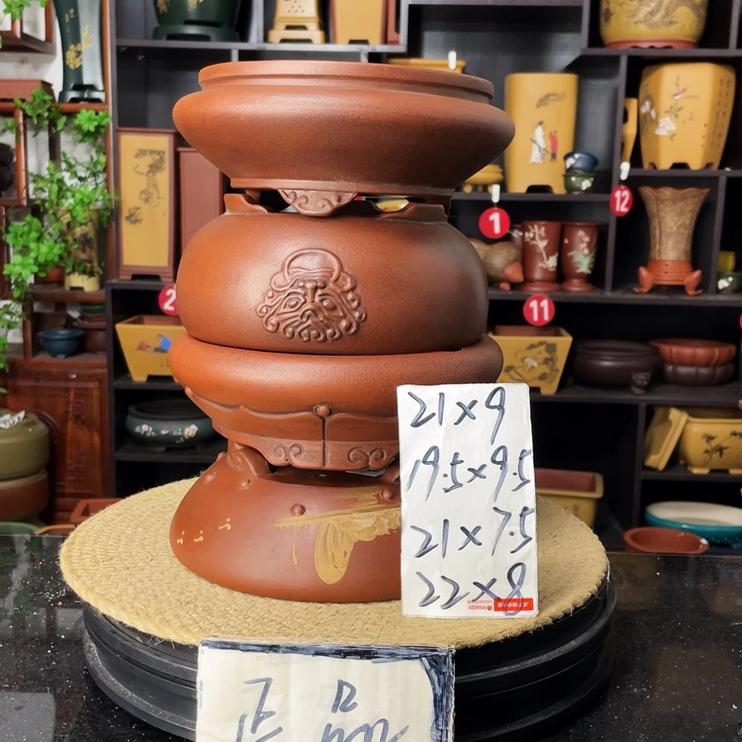 紫砂20CM(含)-50CM(不含)花盆