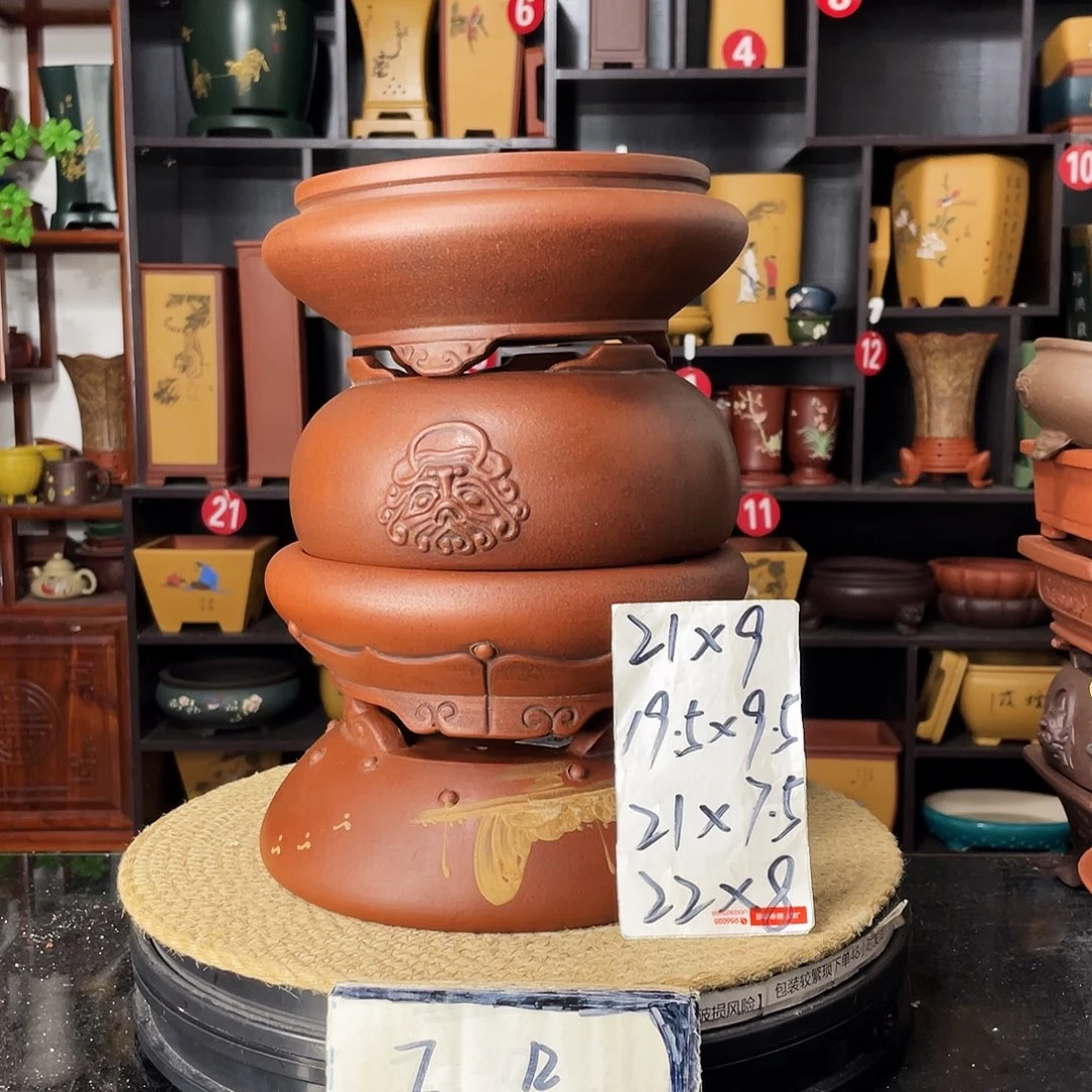 紫砂20CM（含）-50CM（不含）花盆