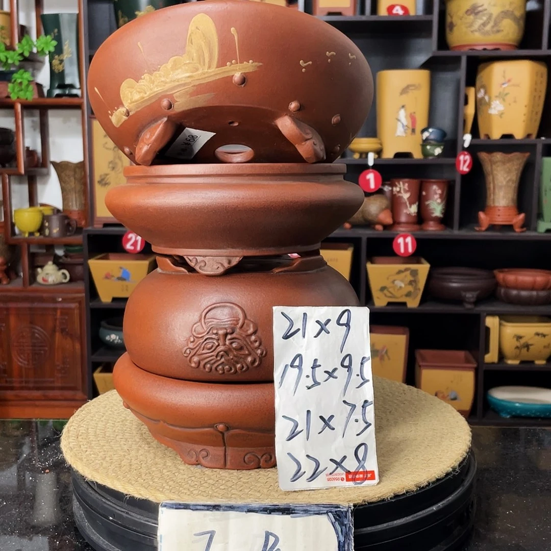 紫砂20CM（含）-50CM（不含）花盆